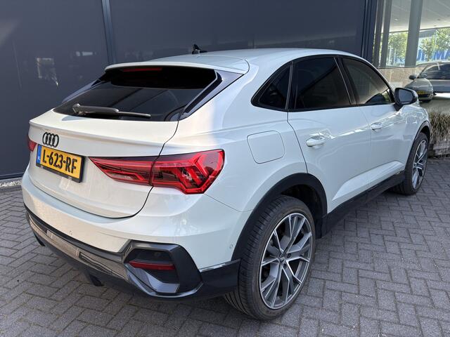 Audi Q3 Sportback 35 TFSI Pro Line S Airco - Navigatie - Parkeersensor achter - Cruise control - Licht metalen velgen 20 inch - Lederen bekleding - Stuur multifunctioneel - Bluetooth - Elektrische ramen - Led verlichting elektrische trekhaak