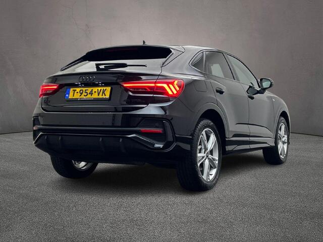 Audi Q3 Sportback 45 TFSI e 245PK S Edition | LED | Stoelverwarming | Achterruitrij-Camera | Adaptive-Cruise | Smartphone-Interface | Grootlicht-Assistent | Comfort-Sleutel |