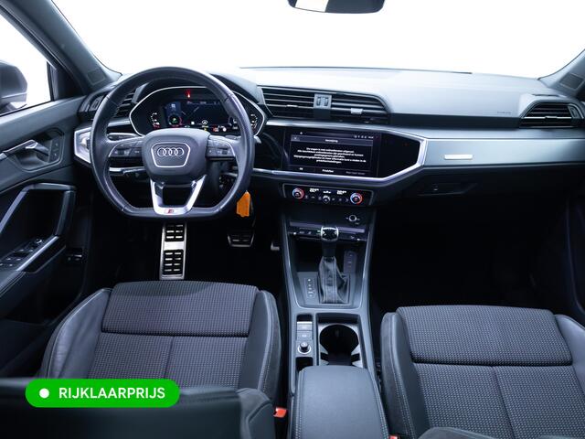 Audi Q3 Sportback 45 TFSI e S Edition 245 PK | 2x S-Line | Elec. achterklep | 360 Camera | Virtual cockpit | Navigatie | Cruise control, Apple Carplay, Android auto