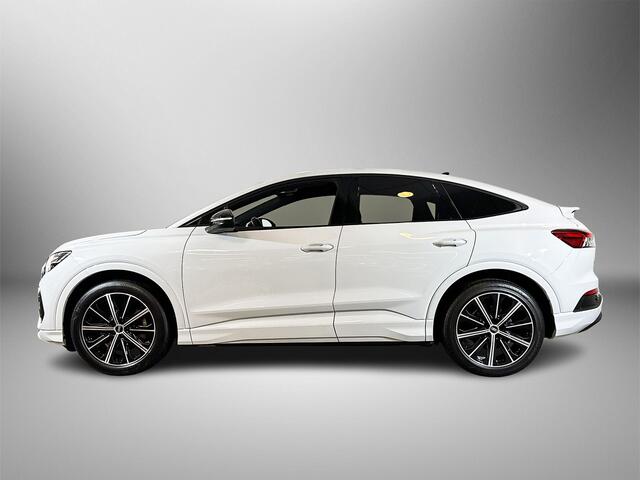 Audi Q4 Sportback e-tron 45 265pk quattro S edition 77 kWh | Stoelverwarming voorin | Matrix-ledkoplampen | Instaplijsten verlicht S-logo