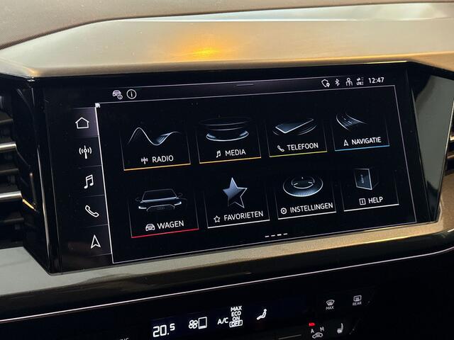 Audi Q4 Sportback e-tron 45 265pk quattro S edition 77 kWh | Stoelverwarming voorin | Matrix-ledkoplampen | Instaplijsten verlicht S-logo