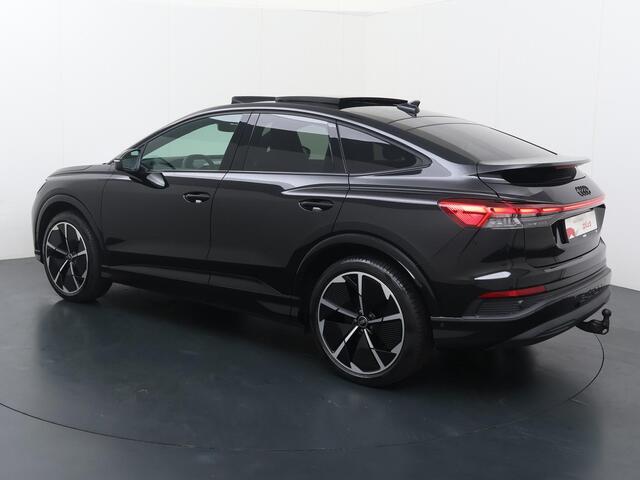 Audi Q4 Sportback e-tron 55 quattro Advanced edition 82 kWh | 340 PK | SoH 98% | Panoramadak | Trekhaak wegklapbaar | Warmtepomp | S line interieur | Fabrieksgarantie tot 01/2030 of 100.000KM |
