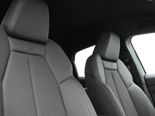 Audi Q4 Sportback e-tron 35 2 x S Line 170pk Dealer O.H INCL BTW | Lederen Sportstoelen | 20"L.M | Apple Carplay | Black Optic | Sfeerverlichting | Virtual |