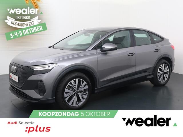 Audi Q4 Sportback e-tron 45 quattro Advanced edition 82 kWh | 286 PK | SoH 97% | Automaat | Multifunctioneel stuurwiel | Cruisecontrol | Stoelverwarming | Trekhaak |