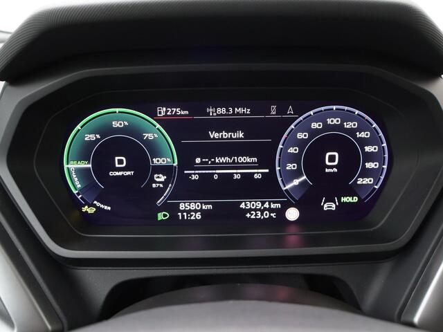 Audi Q4 Sportback e-tron 45 quattro Advanced edition 82 kWh | 286 PK | SoH 97% | Automaat | Multifunctioneel stuurwiel | Cruisecontrol | Stoelverwarming | Trekhaak |