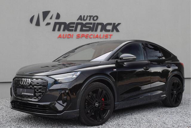 Audi Q4 Sportback e-tron 40 / 2x S-line/ Sonos/ Head-Up Display /Ruit-lederen bekleding/ Adaptive Cruise Control/ Panoramadak/ 150kW (204PK)