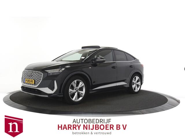 Audi Q4 Sportback e-tron 50 quattro S edition 77 kWh Elec. Stoelen+Geheugen / Panoramadak / Trekhaak