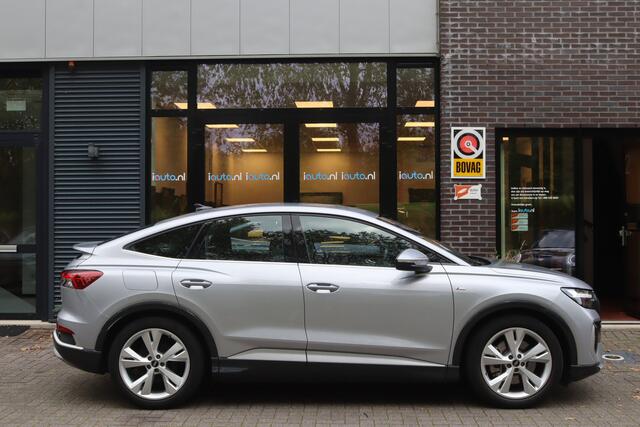 Audi Q4 Sportback e-tron 40 S edition 77 kWh S-Line/Camera/Keyless/Head-up/Elek. klep/ACC/20"/Trekhaak wegkl.