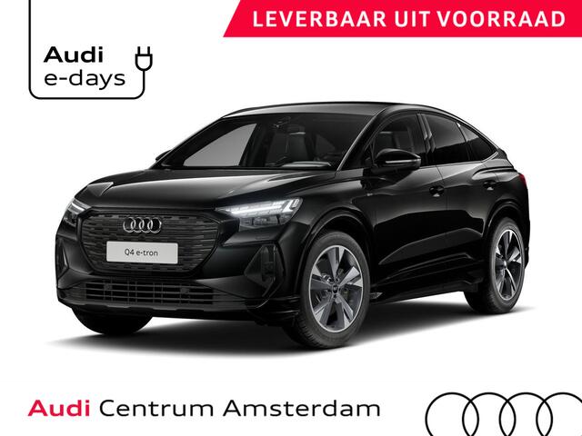 Audi Q4 Sportback e-tron 45 S edition Competition 82 kWh 286 pk | Assistentiepakket plus | Comfortpakket plus | Klimaatregelingspakket | MMI navigatie pro |