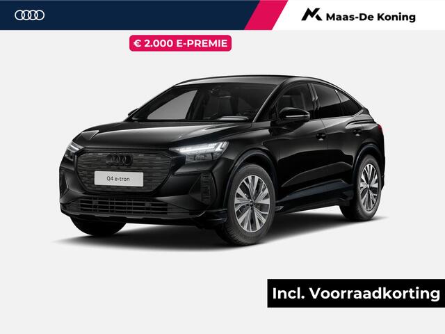 Audi Q4 Sportback e-tron 45 quattro Advanced edition 286 PK · Trekhaak elek. wegklapbaar · Assist. pakket plus · Klimaatregeling pakket