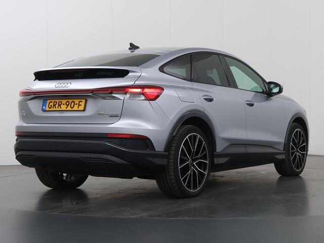 Audi Q4 Sportback e-tron 45 quattro Advanced edition 82 kWh | SOH 100% | Audi E-Care tot 11-2029 | Adaptieve Cruise Control | Camera | Sportstoelen | Stoelverwarming | Matrix LED | Comfort Pakket | Smartphone Pakket |