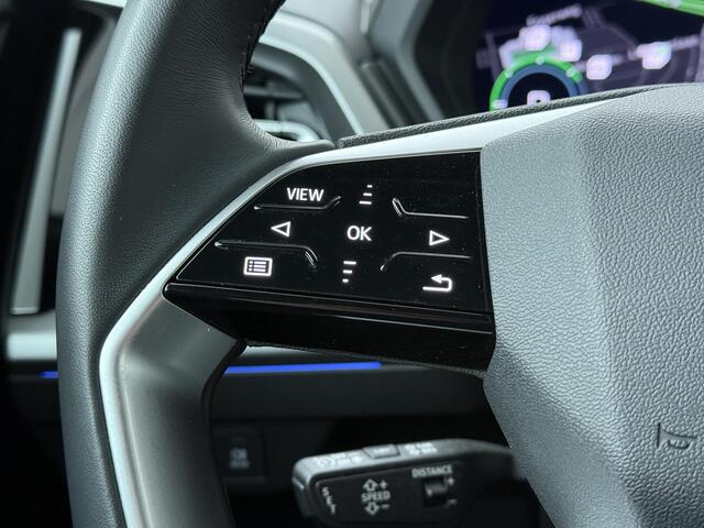 Audi Q4 Sportback e-tron 45 quattro Advanced edition 82 kWh | 286 PK | SoH 96% | Automaat | Multifunctioneel stuurwiel | Panoramadak | Stoelverwarming |