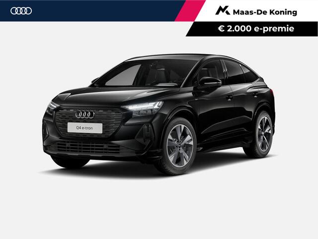 Audi Q4 Sportback e-tron 45 quattro S Edition Competition 286 PK · Assistentiepakket plus · Comfortpakket · Lichtpakket plus ambient light