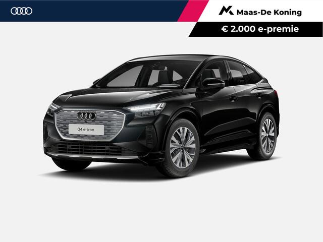Audi Q4 Sportback e-tron 45 quattro Advanced edition 286 PK · Assist. pakket plus · Comfortpakket · Lichtpakket plus ambient light