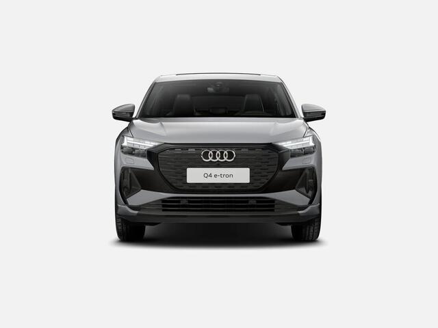 Audi Q4 Sportback e-tron 40 S Edition 204 PK · Trekhaak elek. wegklapbaar · Stuurverwarming · Glazen panoramadak