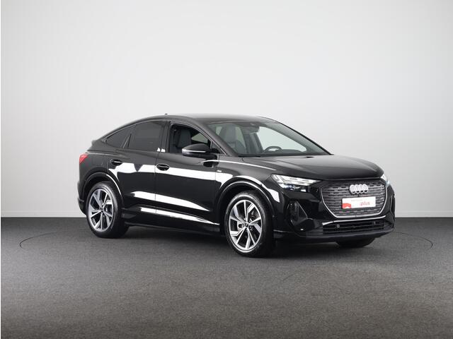 Audi Q4 Sportback e-tron 40 S edition 77 kWh 204pk | SoH 98% | Navigatie | Stoelverwarming | Dynamic pakket | 20 inch lichtmetalen velgen | Optiek pakket zwart
