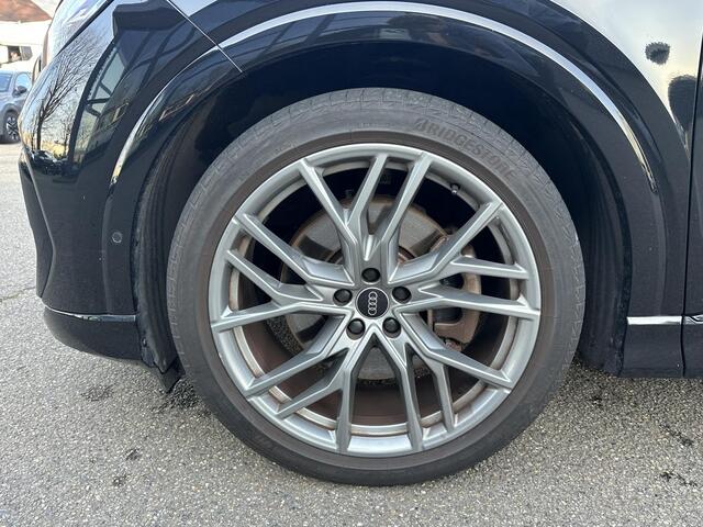 Audi Q4 Sportback e-tron 50 quattro S edition 77 kWh S-LINE BINNEN + BUITEN| SOH 93% | LEER |MATRIX LED| ADAPTIVE CRUISE CONTROL | ELEKTRISCHE ACHTERKLEP| CAMERA| 21 INCH!