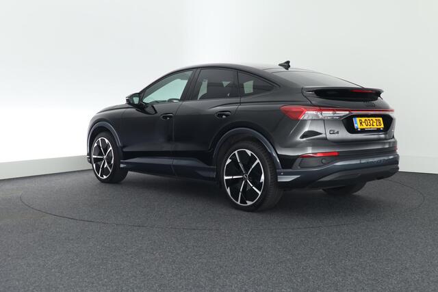 Audi Q4 Sportback e-tron 50 quattro 299pk Advanced edition 77 kWh Sonos Camera Adaptive Cruise Stoelverwarming Virtual Cockpit Navigatie