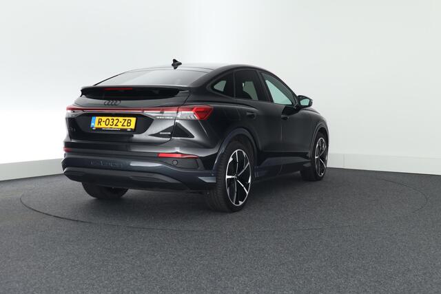 Audi Q4 Sportback e-tron 50 quattro 299pk Advanced edition 77 kWh Sonos Camera Adaptive Cruise Stoelverwarming Virtual Cockpit Navigatie