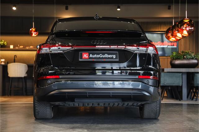 Audi Q4 Sportback e-tron 40 S-Line Black edition 77 kWh Sportstoelen S-Leder, Pano, ACC, Head-up, Matrix, Camera, Virtual cockpit, Spiegel/ Sport Design/ Beveiligings/ Dynamica/ Comfort/ Hulp Advance/ Ambiente+/ Pakket, Lmv.