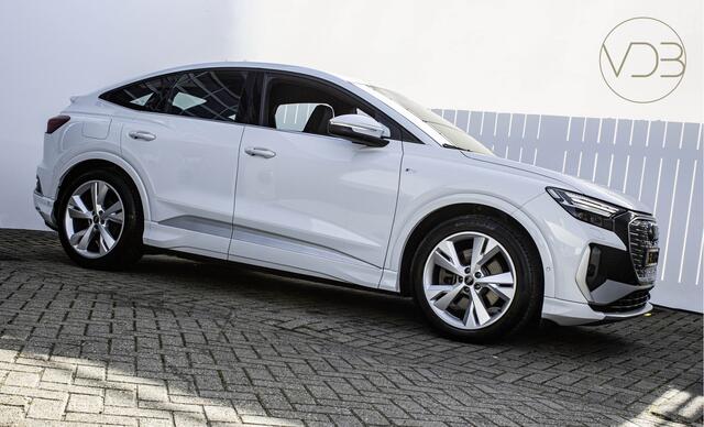 Audi Q4 Sportback e-tron 50 299pk S-Line SOH 92% Trekhaak Camera Origineel NL