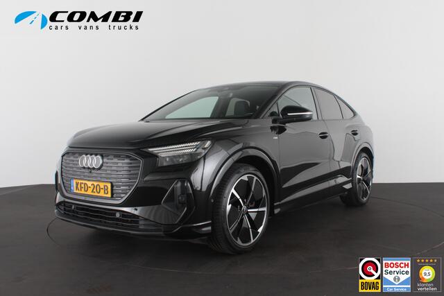 Audi Q4 Sportback e-tron 40 S line edition 77 kWh > 94% SOH/Trekhaak/21inch/Warmtepomp...