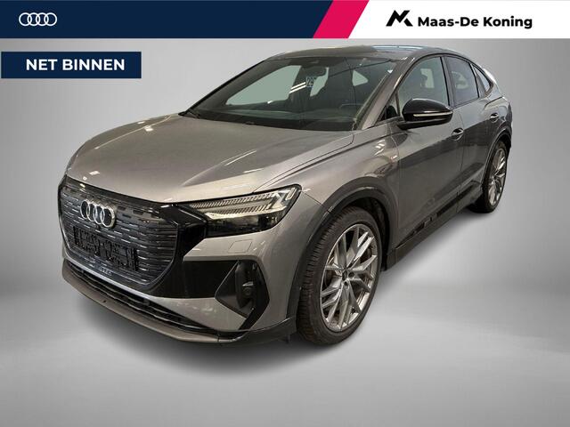 Audi Q4 Sportback e-tron 40 204pk Launch edition S Competition 77 kWh · SOH 96,2% · Camera · Apple/Android Car Play · Navigatie · Stoelverwarming · 21'' Inch ·