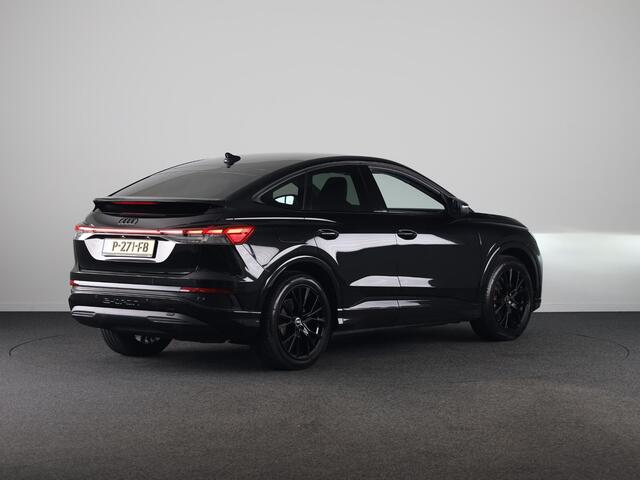 Audi Q4 Sportback e-tron 40 Advanced edition 77 kWh 204 pk | Navigatie | Warmtepomp | Parkeersensoren | Achteruitrijcamera | Adaptieve cruise control | Stoelverwarming |