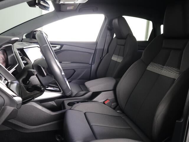 Audi Q4 Sportback e-tron 40 Advanced edition 77 kWh 204 pk | Navigatie | Warmtepomp | Parkeersensoren | Achteruitrijcamera | Adaptieve cruise control | Stoelverwarming |