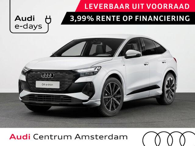 Audi Q4 Sportback e-tron 45 S edition Competition 82 kWh 286 pk | Assistentiepakket plus | Trekhaak | Ambient lichtpakket | Optiekpakket zwart plus |