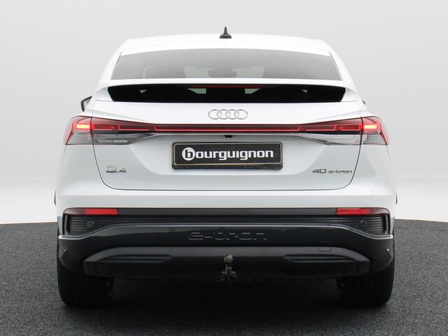 Audi Q4 Sportback e-tron 40 Advanced edition 77 kWh 204 Pk | Trekhaak | Stoelverwarming | Camera | Adaptive Cruise | CarPlay | Matrix LED | 19 Inch | 55.161 Km !!
