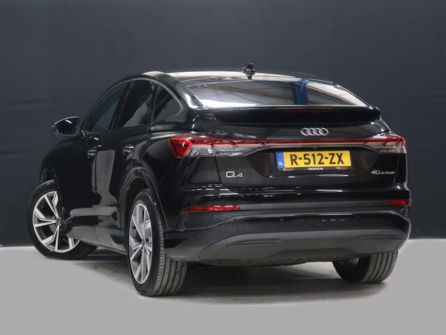 Audi Q4 Sportback e-tron 40 Advanced edition 77 kWh [APPLE CARPLAY. ANDRIOID, TREKHAAK, STOELVERWARMING, ADAPTIVE CRUISE, ELEKTRISCHE ACHTERKLEP, CAMERA, PDC V+A, DIGITAL DASH, NAVIGATIE, NIEUWSTAAT]