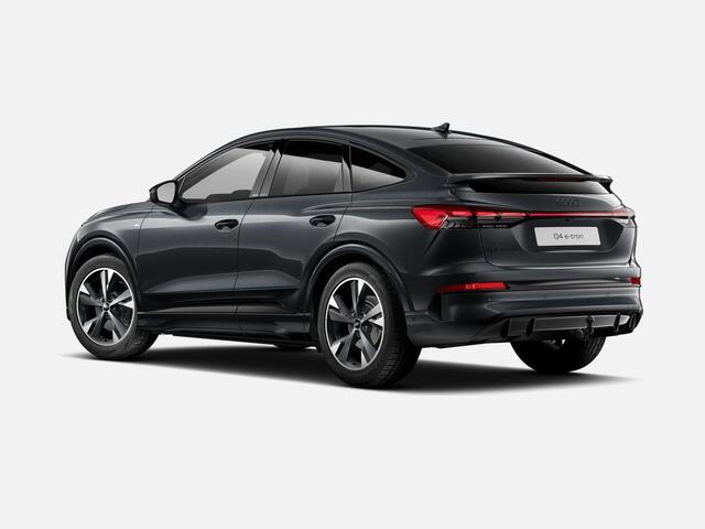 Audi Q4 Sportback e-tron S edition performance 286 PK · Tech plus · Trekhaak elek. wegklapbaar · MMi experience pro