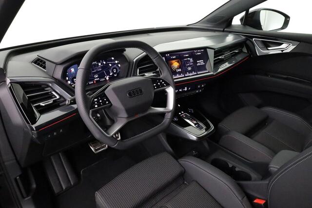 Audi Q4 e-tron S edition 45 82Kwh 210 kW / 286pk Quattro | Assistentiepakket plus | Privacy glas | Lichtpakket plus ambient light