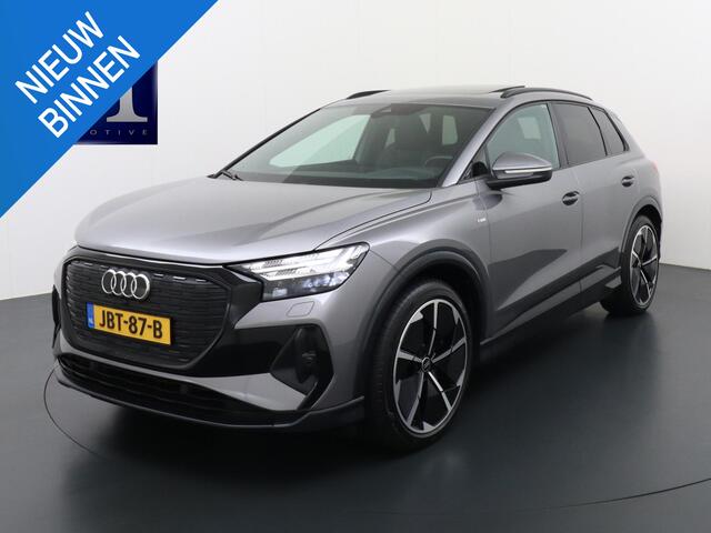 Audi Q4 e-tron 50 quattro S edition 77 kWh ELEKTRISCH PANORAMADAK | HEAD-UP DISPLAY | ADAPTIEVE CRUISE CONTROL | CAMERA | ELEKTRISCHE TREKHAAK | RIJKLAAR MET 12 MAANDEN BOVAG GARANTIE!