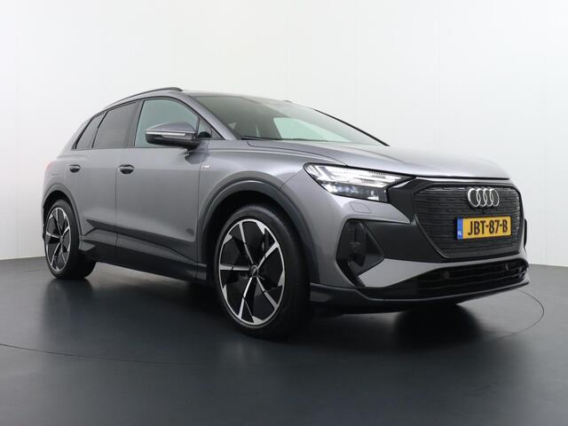 Audi Q4 e-tron 50 quattro S edition 77 kWh ELEKTRISCH PANORAMADAK | HEAD-UP DISPLAY | ADAPTIEVE CRUISE CONTROL | CAMERA | ELEKTRISCHE TREKHAAK | RIJKLAAR MET 12 MAANDEN BOVAG GARANTIE!