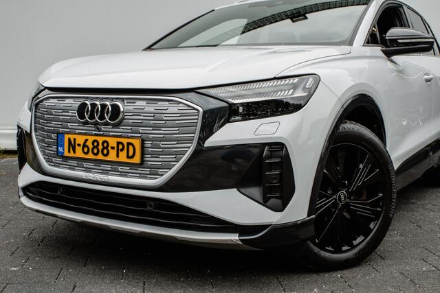 Audi Q4 e-tron 40 Launch edition Advanced 77 kWh Camera/ Navigatie/ Blindspot/ Carplay/ Stoelverwarming/ Marix led/ Dab/ Adapt. cruise