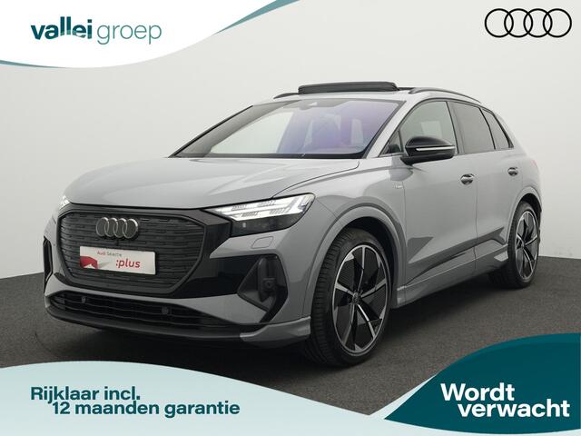 Audi Q4 e-tron 45 quattro S Edition 82 kWh 286 pk / S-Line | Panoramadak | Trekhaak | Geheugenstoel | Head-up display | Stuur-/stoelverwarming