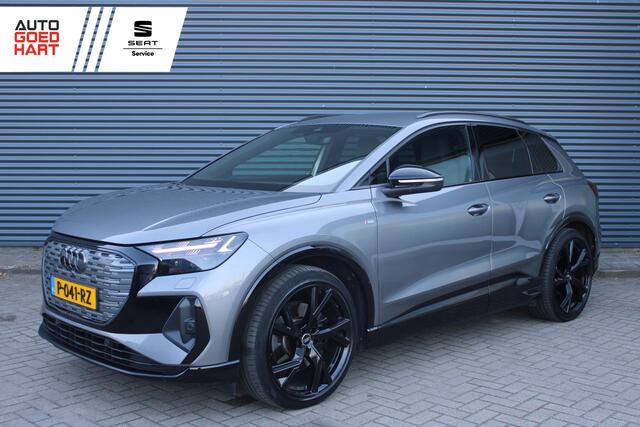 Audi Q4 e-tron 40 Launch edition Advanced Plus 77 kWh S-Line Vol-Leder Trekhaak Black-Styling