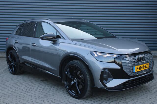 Audi Q4 e-tron 40 Launch edition Advanced Plus 77 kWh S-Line Vol-Leder Trekhaak Black-Styling