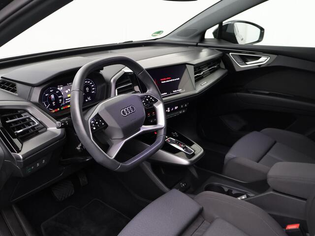 Audi Q4 e-tron 45 quattro Advanced edition 77 kWh | 265 PK | SoH 89% | Automaat | Multifunctioneel stuurwiel | Stoelverwarming | Adaptive Cruisecontrol |