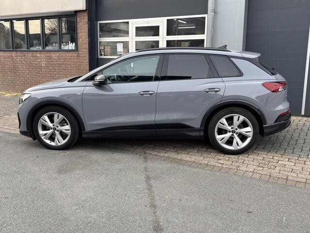 Audi Q4 e-tron 40 Launch edition S Competition 77 kWh trekhaak inklapbaar |Warmtepomp | PDC V+A | voorverwarming| Carplay