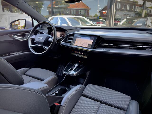 Audi Q4 e-tron 40 3x S-LINE 204Pk 77 kWh LEDER 20 INCHE-LMV CAMERA-360 DIGI-DASH NAVI LED PDC