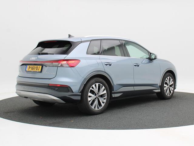 Audi Q4 e-tron 40 Launch edition Advanced Plus 77 kWh 204 Pk | Matrix LED | 3-Zone Climate | Stoel- & Stuurverwarming | ACC | Camera | 86.886 Km!!
