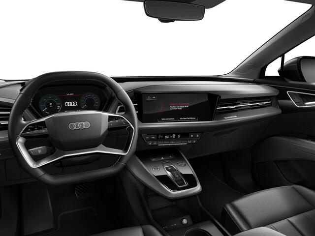 Audi Q4 e-tron 35 Launch edition 55 kWh | 170 PK | SoH 90% | Navigatiesysteem | Lederen bekleiding | 19" LM velgen | LED koplampen |