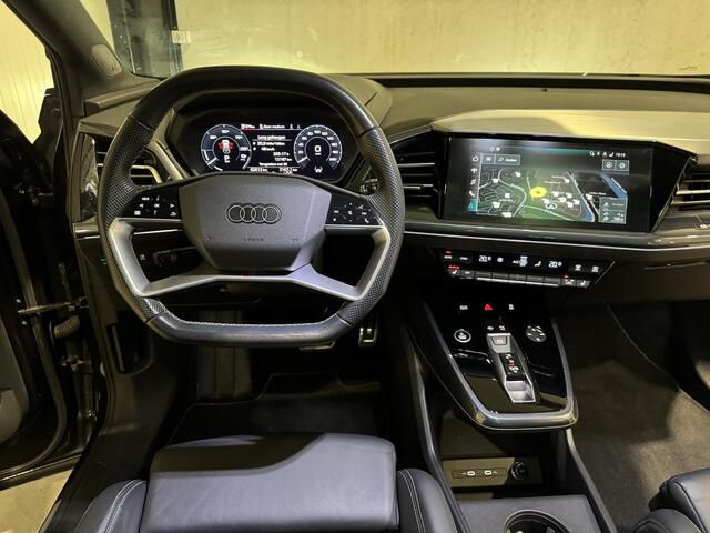 Audi Q4 e-tron 40 Launch edition S Competition 77 kWh | panorama | sportzetels | hud | sonos |