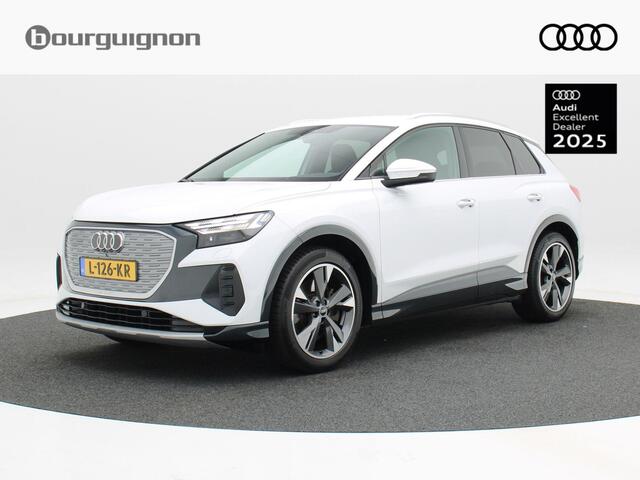 Audi Q4 e-tron 40 Launch edition Advanced 77 kWh 204 Pk Automaat | SOH 91% | Adaptive Cruise | Climate Control | Stoelverwarming | Navigatie | Camera | Carplay | 137.503 Km!!