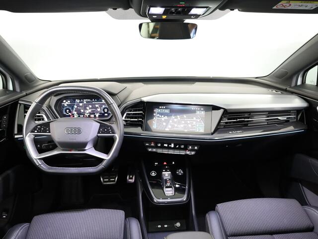 Audi Q4 e-tron 35 Launch edition S Competition 55 kWh 170pk | Panoramadak | Elektrisch verstelbare voorstoelen | Warmtepomp | Navigatie | Matrix LED |20'LM-velgen|SOH 89%