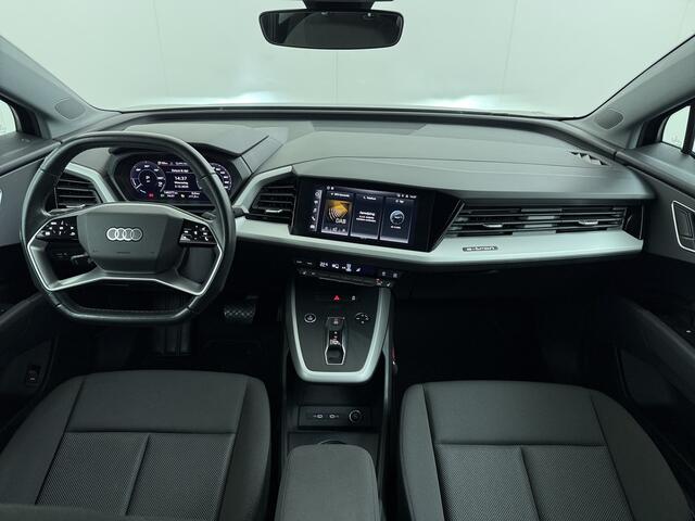 Audi Q4 e-tron 35 Launch Edition LED 20"LM Apple Carplay Android Auto Navi Audi Connect Ecc Audi Phone Box Stoelverwarming Pdc Cruise Control 55kWh Elek.Achterklep Privacy Glas E-sound luidspr v Keyless-Go Origineel Nederlandse Auto