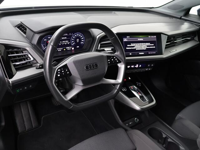 Audi Q4 e-tron 35 Launch edition Advanced 55 kWh | 170 PK | SoH 91% | Automaat | Multifunctioneel stuurwiel | Stoelverwarming | Achteruitrij camera |